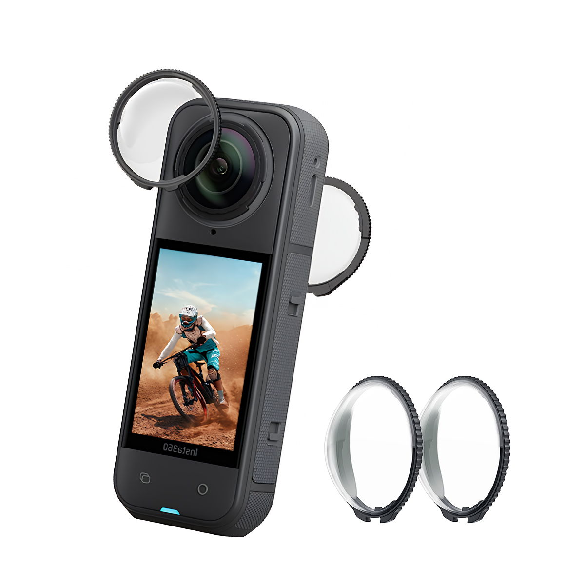 Insta360 Camera X3 - УФ-фильтр с двумя объективами для Insta360
