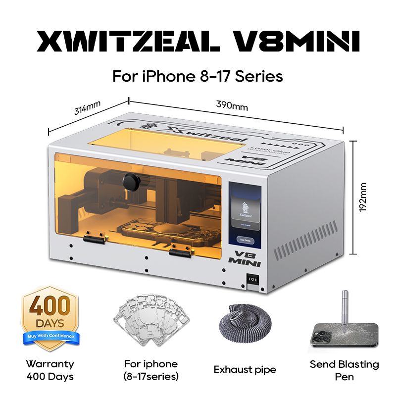Electronics Repair Services - Xwitzeal ® Лазерная машина V8 MINI