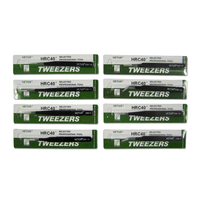 Антистатические пинцеты из нер – обзор и цена Smd Tweezer Set