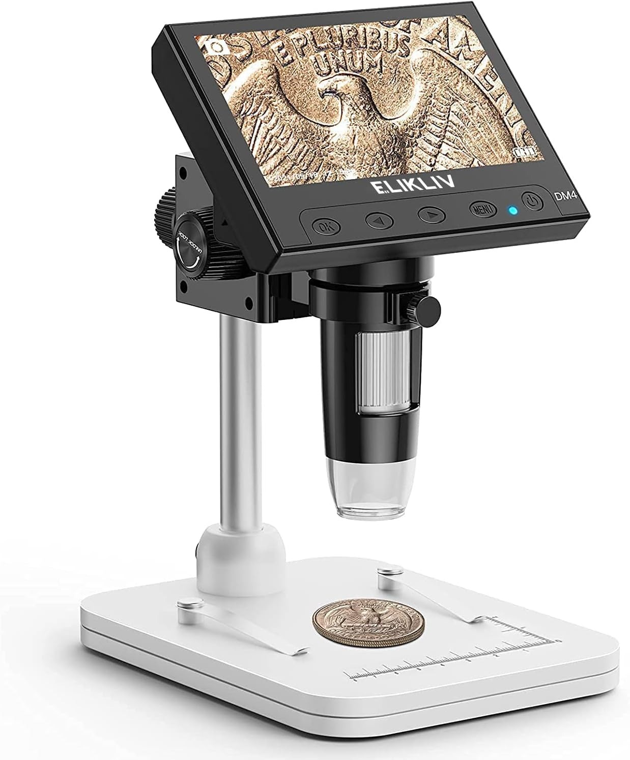 Цифровой микроскоп с ЖК-диспле – обзор и цена Electronics Repair Videos
