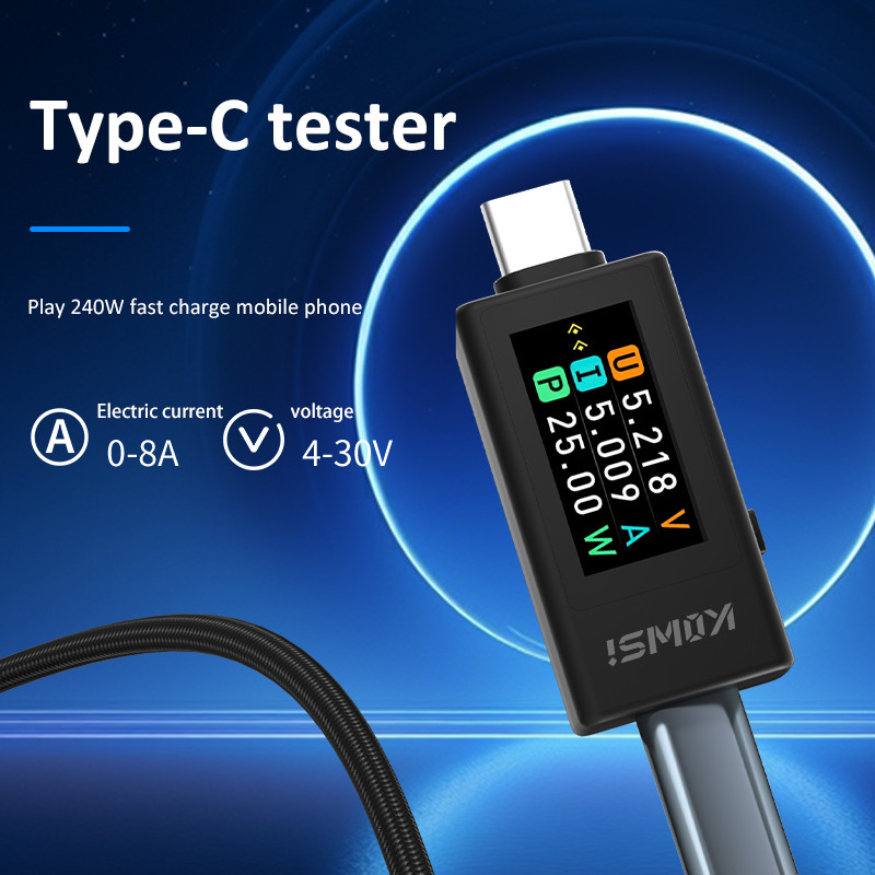 KWS-1902L НОВЫЙ тестер Type-C  – обзор и цена Usb Ammeter Tester