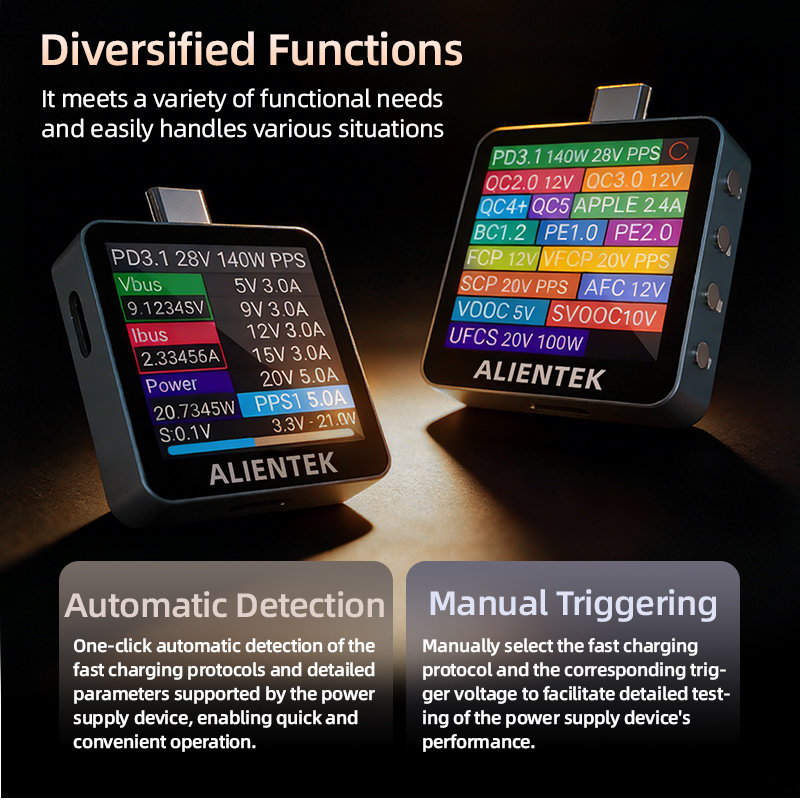 ALIENTEK C2 Тестер USB Type-C  – обзор и цена Usb Ammeter Tester