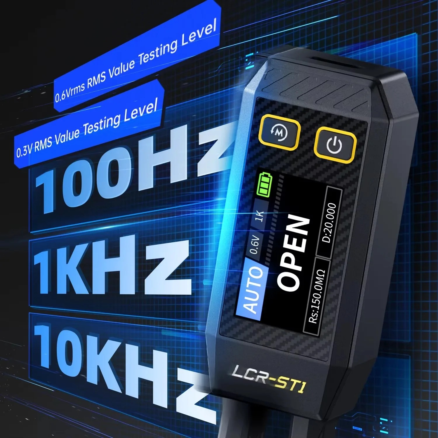 Измеритель LCR FNIRSI LCR-ST1: – обзор и цена Smd Tweezer Set
