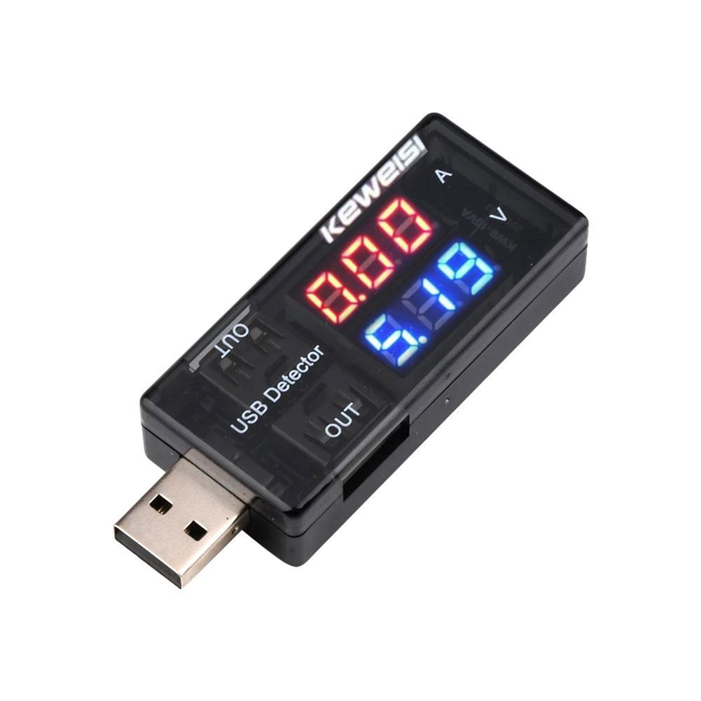 Двойной цифровой USB ток, напр – обзор и цена Usb Ammeter Tester